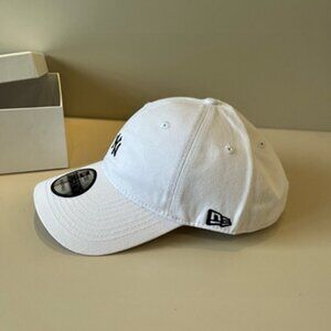 MLBPatchwork white versatile baseball cap
